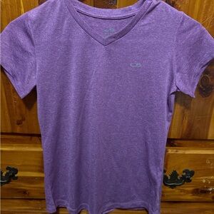 “Worn Once” Size 10/12! Purple V-Neck kidsTop